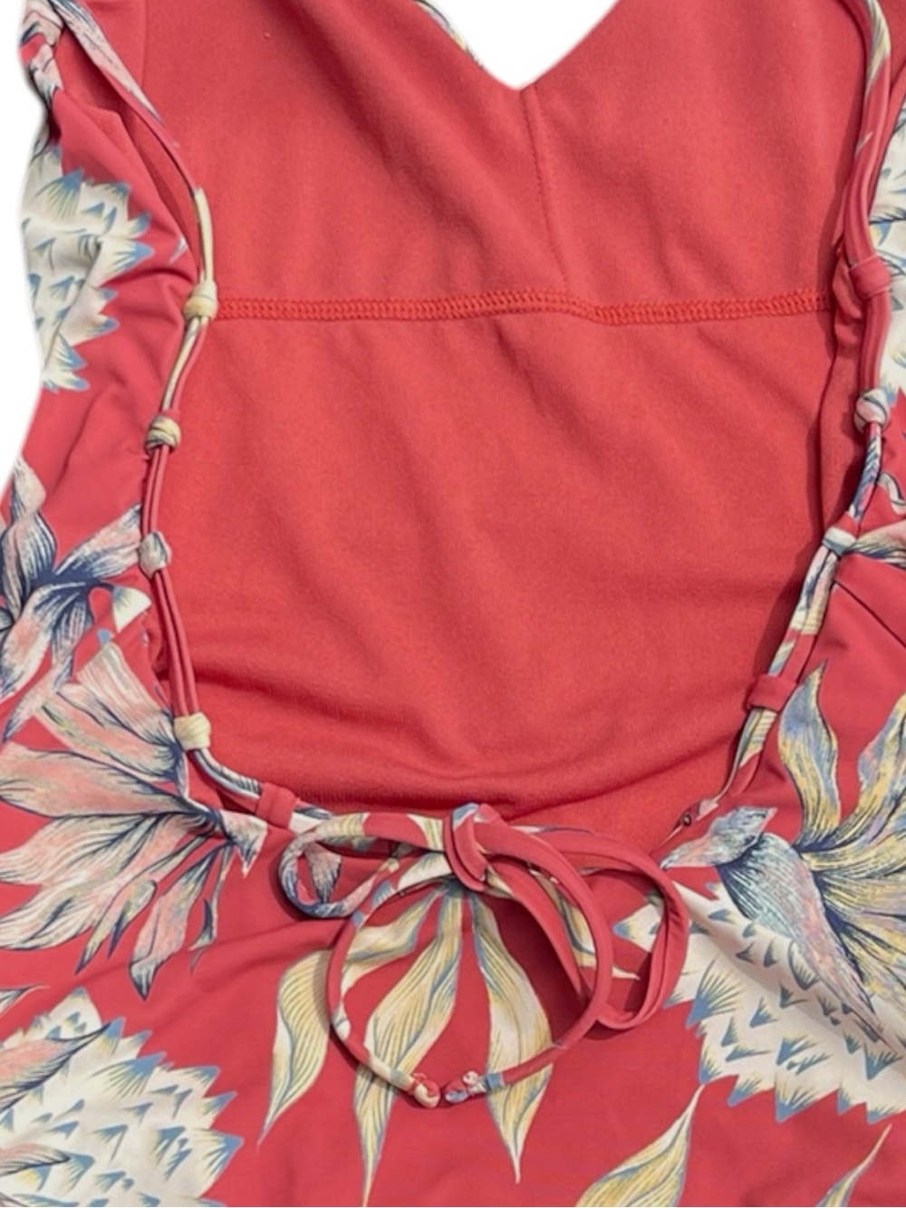 Roxy Terra Cotta Little Bandits One Piece Swimsuit (S) - Picture 8 of 12